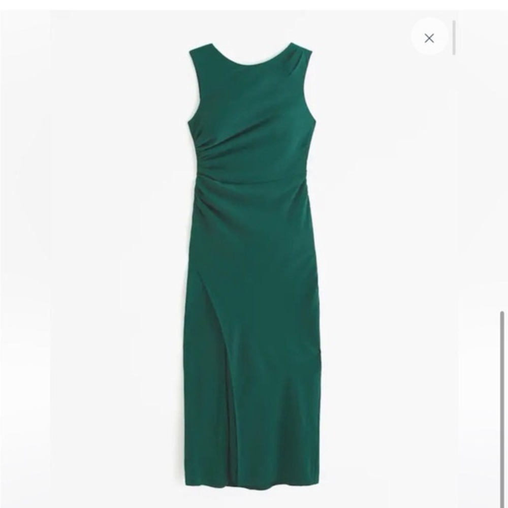 Abercrombie & Fitch Green Sleeveless Dress